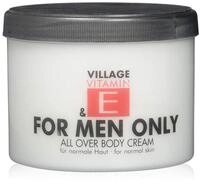 Village Cosmetics Bodycream mit Vitamin E for men only 500 ml (K&ouml;rpercreme,