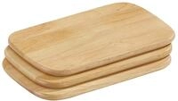 Zassenhaus Fr&uuml;hst&uuml;cksbrettchen, Gummibaum 50004 Holz