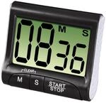 Xavax Digitaler K&uuml;chentimer mit Timer- und Stopp-Uhr-Funktion (Befestigung via