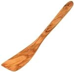 Fackelmann OLIVE Pfannenwender 30 cm &ndash; Eleganter Holzwender aus Olivenholz mit