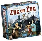 Asmodee, Zug um Zug &ndash; Weltreise, Strategisches Familienspiel, Deutsch 