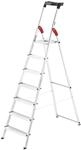 Hailo L60 StandardLine Alu-Sicherheits-Stehleiter - Leiter 7 Stufen belastbar...