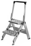 Little Jumbo Trittleiter mit Sicherheitsb&uuml;gel - Klapptreppe Made in Germany -