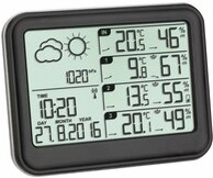 TFA Dostmann Funk-Wetterstation View, 35.1142.01, mit 3 Aussensender, inkl...