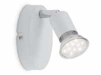 Briloner Leuchten LED Wandleuchte, Wandlampe, Deckenleuchte, Deckenlampe, Spot, LED
