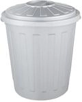 keeeper Mini-Tonne 7 l, Polypropylen, Silber, 24,5 x 29 x 24,5 cm