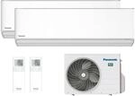 Panasonic Dual-Split Klimaanlage Etherea 2 x 9000 BTU, WiFi, NanoeX, A+++