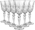RCR 6X 210ml Melodia Wei&szlig;weingl&auml;ser - Klein Sp&uuml;lmaschinenfest Glas Hochzeit