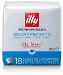 Illy Caff&egrave; &uuml;berexprimiert entkoffeiniert Cubo 18 Kapseln