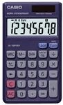 Casio SL-300VER Solar-Taschenrechner mit Euro-Umrechnungsfunktion, SL-300 VER
