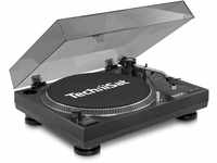 TechniSat TECHNIPLAYER LP 300 - Profi-USB-DJ-Plattenspieler (mit Scratch-Funktion und