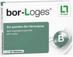 bor-Loges Tabletten zur gezielten Bor-Versorgung, 60 St. Tabletten