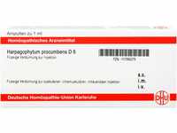 DHU Harpagophytum procumbens D6 Ampullen, 8 St. Ampullen