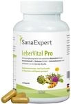 SanaExpert&reg; LeberVital Pro &ndash; Pflanzlicher Leberkomplex mit Mariendistel,