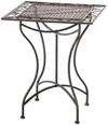 CLP Gartentisch Asina quadratisch 60x60 cm, romantischer Bistrotisch im Jugendstil,