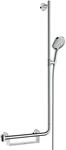 hansgrohe Raindance Select S Duschset, 1,10 m, mit Haltegriff links, 3...