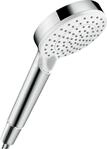 hansgrohe Crometta Handbrause, 2 Strahlarten, wei&szlig;/chrom