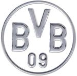 AUTO AUFKLEBER STICKER BORUSSIA DORTMUND BVB silber