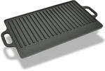 vidaXL Grillplatte Wendeplatte Gusseisen 50x23 cm