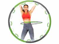 Tunturi Hula Hoop Reifen Erwachsene mit Gewicht, 1,2 Hoola Hoop Reifen Fitness...