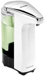 simplehuman ST1018 237 ml, Sensorspender, Seifenspender Automatisch mit Sensor, wei&szlig;