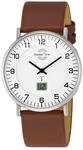 Master Time Funk Quarz Herren Uhr Analog-Digital mit Leder Armband MTGS-10561-12L
