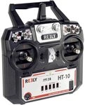 Reely HT-10 Hand-Fernsteuerung 2,4 GHz Anzahl Kan&auml;le: 10 inkl. Empf&auml;nger