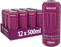 Monster Energy MIXXD Punch, 12x500 ml, Einweg-Dose &ndash; so s&uuml;&szlig; wie selbstgemachter