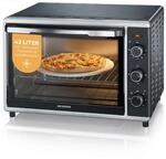 SEVERIN Back- und Toastofen mit Umluftfunktion, Mini Backofen mit Grillrost,