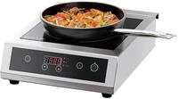 Bartscher Induktionskocher IK 35TC mit Touch-Bedienung, 3500 W, 1 Kochzone,
