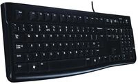 Logitech K120 Kabelgebundene Tastatur f&uuml;r Windows, USB-Anschluss, Leises Tippen,