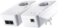 devolo dLAN 550+ WiFi Starter Kit Powerline WLAN &uuml;ber die Steckdose, 1x LAN Port, 2x