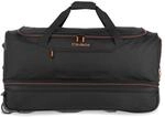 Travelite Trolley Reisetasche mit Rollen gro&szlig;, erweiterbares Volumen, Basics,