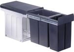 WESCO Profiline Bio-Double 30 DT Einbau-Abfallsammler, 1 x 20 / 1 x 10 L, 1 St&uuml;ck,