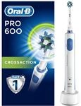 Oral-B PRO 600 Cross Action elektrische Zahnb&uuml;rste, Modell 2014