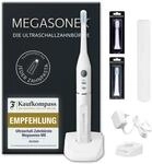 Megasonex Ultraschall-Zahnb&uuml;rste M8 Set - mit 2 Vibrations-Stufen - inkl.