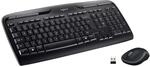 Logitech MK330 Kabelloses Tastatur-Maus-Set, 2,4 GHz Verbindung via Unifying