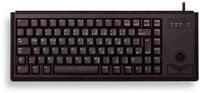 CHERRY G84-4400, Kompakte Tastatur mit Trackball, US-Layout (QWERTY), Kabelgebunden