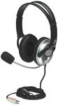 Manhattan Classic Stereo Headset (Flexibles Mikrofon aus Edelstahl und integrierte