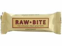 Raw Bite Rohkost Riegel Coconut, 12er Pack (12 x 50 g)