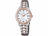 Candino Damen Datum klassisch Quarz Uhr mit Edelstahl Armband C4617/1