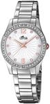Lotus Damenuhr Analog aus Edelstahl 316l Silberfarben | Quarzwerk,
