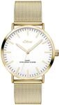 s.Oliver Damen Analog Quarz Armbanduhr mit Edelstahlarmband SO-3238-MQ