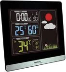 Technoline WS6448 Wetterstation mit farbigem Display, klar und deutlich abzulesen,