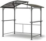LECO Profi-Grillpavillon &ndash; vielseitiger sehr stabiler Gartenpavillon mit Rauchabzug