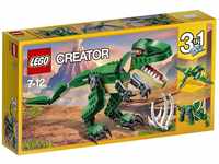 LEGO Creator Dinosaurier, 3in1 Spielzeug-Modell zum Bauen von T-Rex, Triceratops und