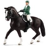 SCHLEICH 42358 Springreiterin mit Pferd, f&uuml;r Kinder ab 5 Jahren, Horse Club -