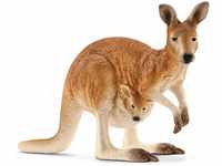 schleich 14756 Känguru, für Kinder ab 3+ Jahren, WILD LIFE - Spielfigur