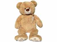 Wagner 9035 - XL Plüschbär Teddy Bär - 55 cm groß - hell-braun - Teddybär