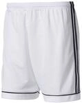 adidas Herren Squadra 17 Trainingsshorts, Wei&szlig; (White/Black), S EU